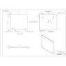 Зеркало CERSANIT LED 011 DESIGN 80 с подсветкой и часами KN-LU-LED011*80-d-Os